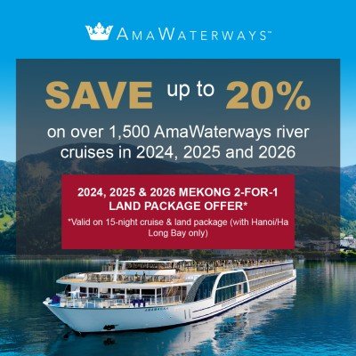 AmaWaterways 20% OFF