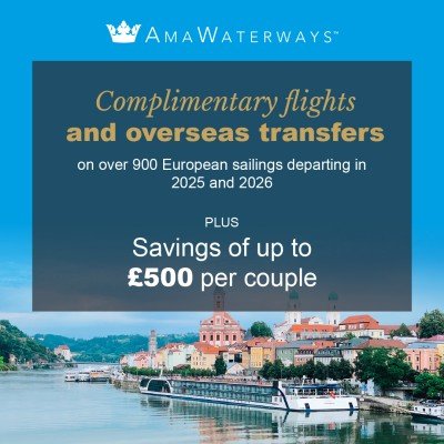 Ama Waterways - Complimentary Flights